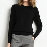 Varel | Pull comfort in lana essenziale