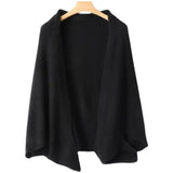 Cardigan da donna oversize a scialle – Morbido, elegante e avvolgente, perfetto per look a strati