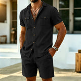 Varel | Completo coordinato in lino per uomo