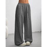 Pantaloni da jogging a gamba larga da donna – Vestibilità comoda e rilassata