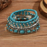 Miriam™ | Set di cinque bracciali in turchese