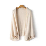 Cardigan da donna oversize a scialle – Morbido, elegante e avvolgente, perfetto per look a strati