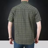 Varel | Camicia elegante a maniche corte a quadri
