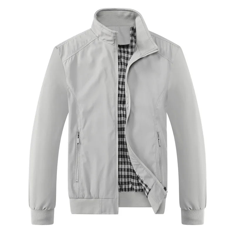 Letizia™ | Giacca Harrington con fodera a quadri