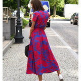Varel | Abito elegante con scollatura a V e vestibilità modellante