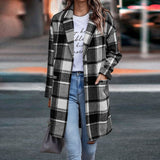 Giacca Regular Fit Donna – Casual, Con Bottoni, Adatta per Autunno e Inverno