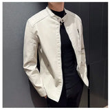 Veronica™ | Giacca in pelle con zip frontale