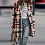 Giacca Regular Fit Donna – Casual, Con Bottoni, Adatta per Autunno e Inverno
