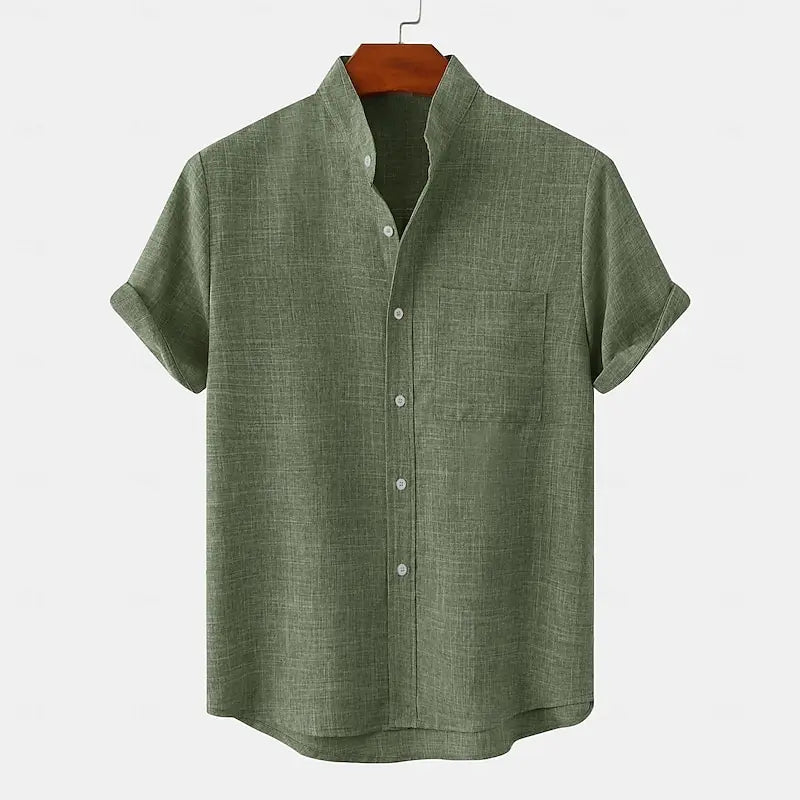 Varel | Camicia leggera in lino da uomo