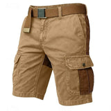 Varel | Pantaloni cargo corti estivi in cotone