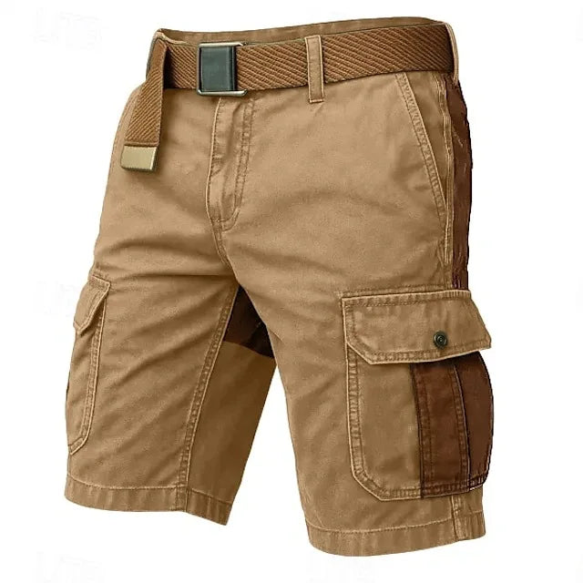 Varel | Pantaloni cargo corti estivi in cotone