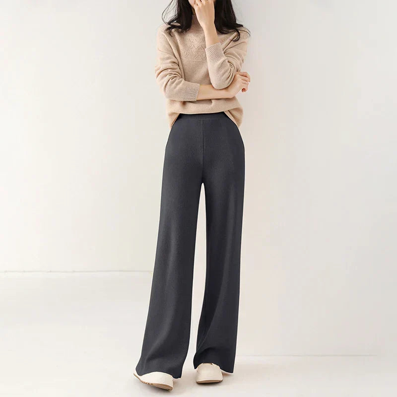 Pantaloni Donna a Vita Alta – Slim Fit, Adatti per Lavoro e Tempo Libero