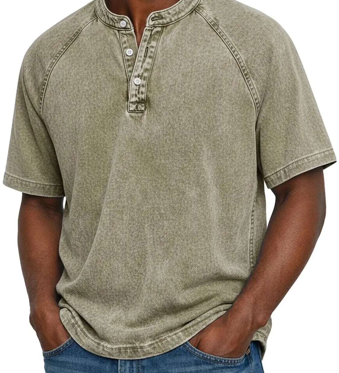 Varel | Camicia vintage da uomo con bottoni
