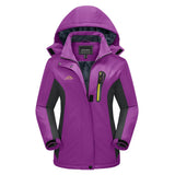 Donna - Giacca da sci da neve - Stile con cappuccio