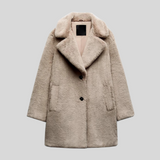 Donna - Cappotto di peluche - Stile invernale