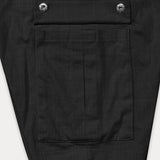 Varel | Pantaloni cargo corti in cotone essenziale
