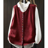 Cardigan da donna ampio – Scollo a V e maniche corte