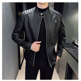 Veronica™ | Giacca in pelle con zip frontale