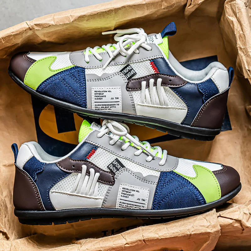 Varel | Sneakers rétro colorate