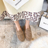 Patrizia™ | Mocassino slip-on in maglia bouclé