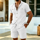 Varel | Completo coordinato in lino per uomo
