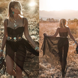 Abito A-line da Donna – Adatto per Uso Casual, Ideale per Primavera e Estate
