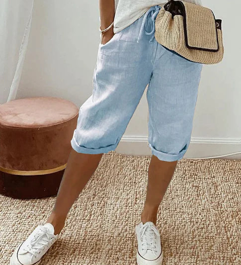 Pantaloni Slim Fit Donna – Alta Vita, Adatti per Lavoro e Tempo Libero