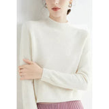 Maglione Casual da Donna in Maglia per Autunno e Inverno Caldo e alla Moda per l'Uso Quotidiano