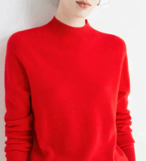 Maglione Casual da Donna in Maglia per Autunno e Inverno Caldo e alla Moda per l'Uso Quotidiano
