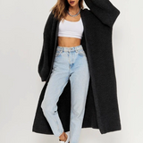 Donna - Cardigan aperto sul davanti - Stile casual