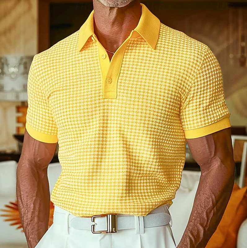 Varel | Polo a quadri da uomo