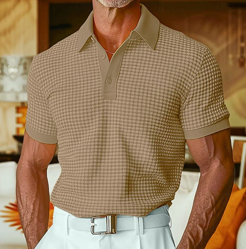 Varel | Polo a quadri da uomo