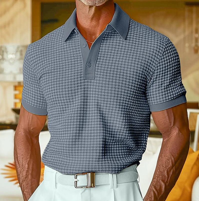Varel | Polo a quadri da uomo
