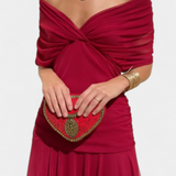 Elegante abito lungo da donna con scollo a V e stampa floreale – Abito estivo lungo e fluido