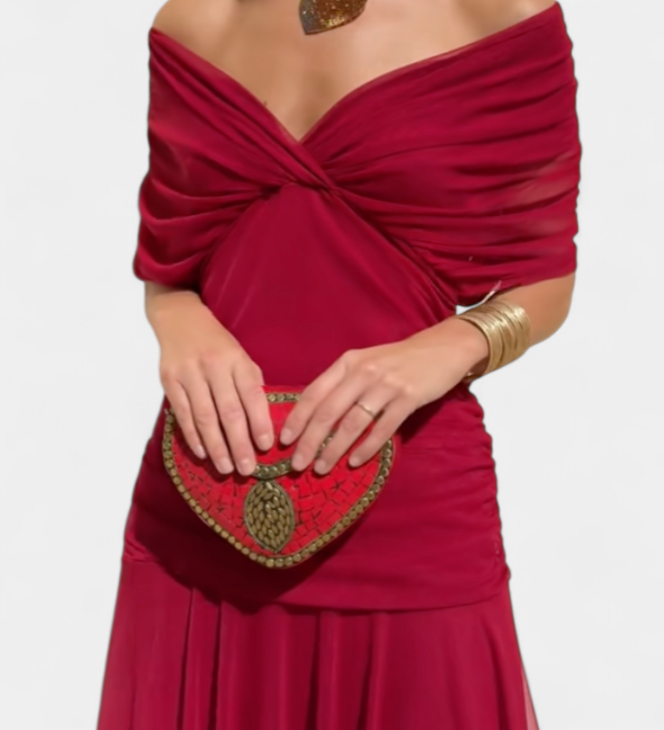 Abito A-line da Donna – Con scollatura a V, Adatto per Primavera e Estate