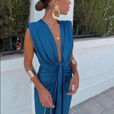 Rita Abito da Festa in Raso da Donna – Elegante e Luminoso