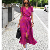 Varel | Abito elegante con scollatura a V e vestibilità modellante
