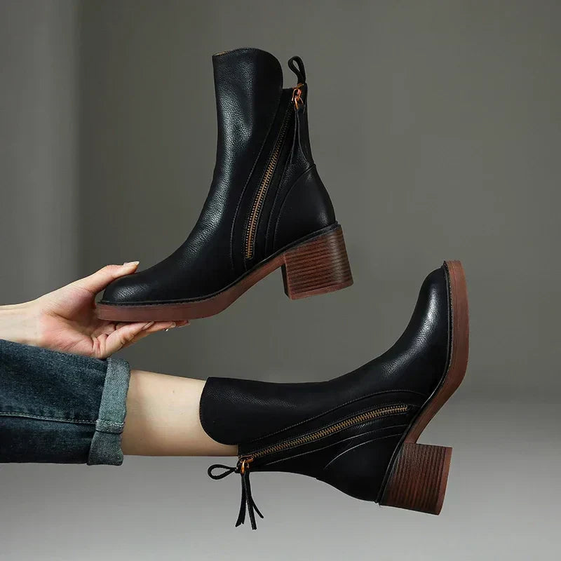Rebecca™ | Stivaletto con tacco a blocco
