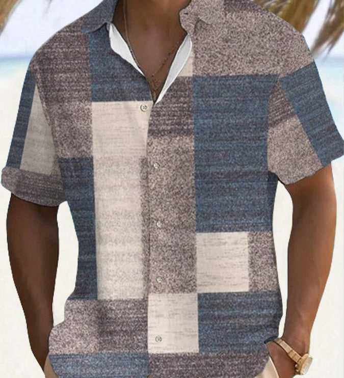 Varel | Camicia elegante a maniche corte