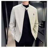Veronica™ | Giacca in pelle con zip frontale