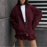 Donna - Bomber cropped - Vestibilità moderna