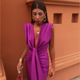 Rita Abito da Festa in Raso da Donna – Elegante e Luminoso
