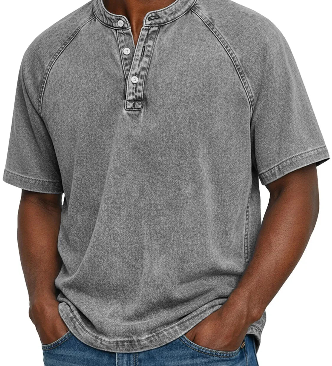 Varel | Camicia vintage da uomo con bottoni
