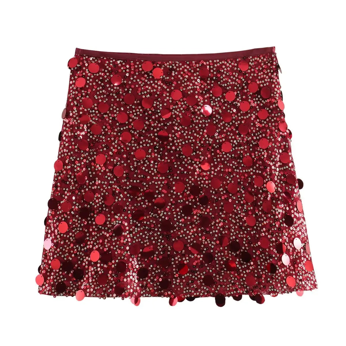 Gonna Mini Alta in Vita per Donne – Casual per Uso Quotidiano