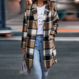 Giacca Regular Fit Donna – Casual, Con Bottoni, Adatta per Autunno e Inverno