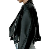 Donna - Giacca classica da motociclista - Stile casual