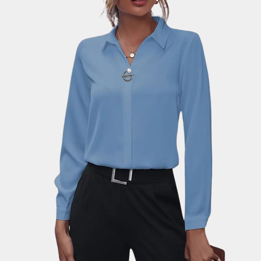 Blusa Donna Sottile - Adatta per Lavoro e Uso Quotidiano
