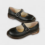 Irene™ | Mary Jane in pelle con cinturino