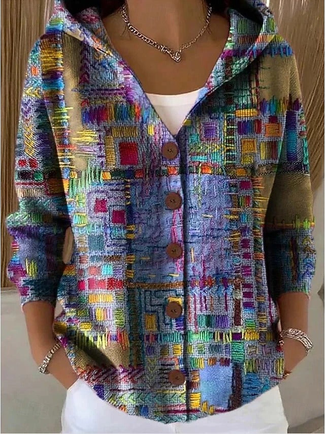 Cardigan Oversized Donna – Caldo e Adatto per Autunno e Inverno