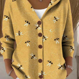 Cardigan Oversized Donna – Caldo e Adatto per Autunno e Inverno